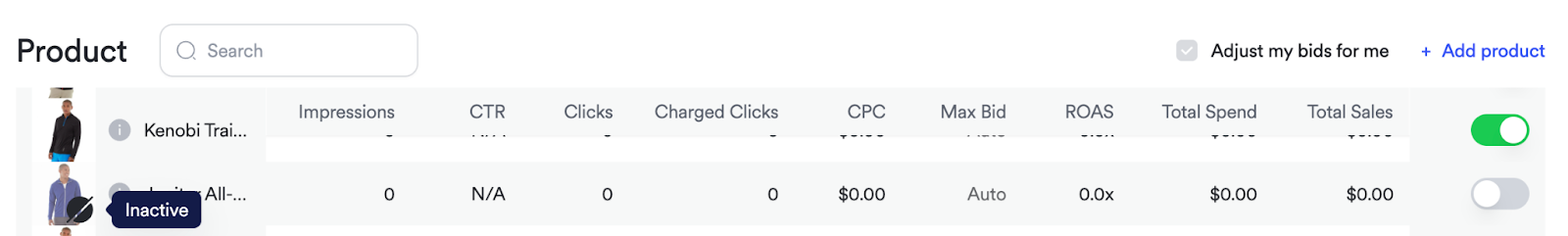 Screenshot showing for catalog synchronization functionality.