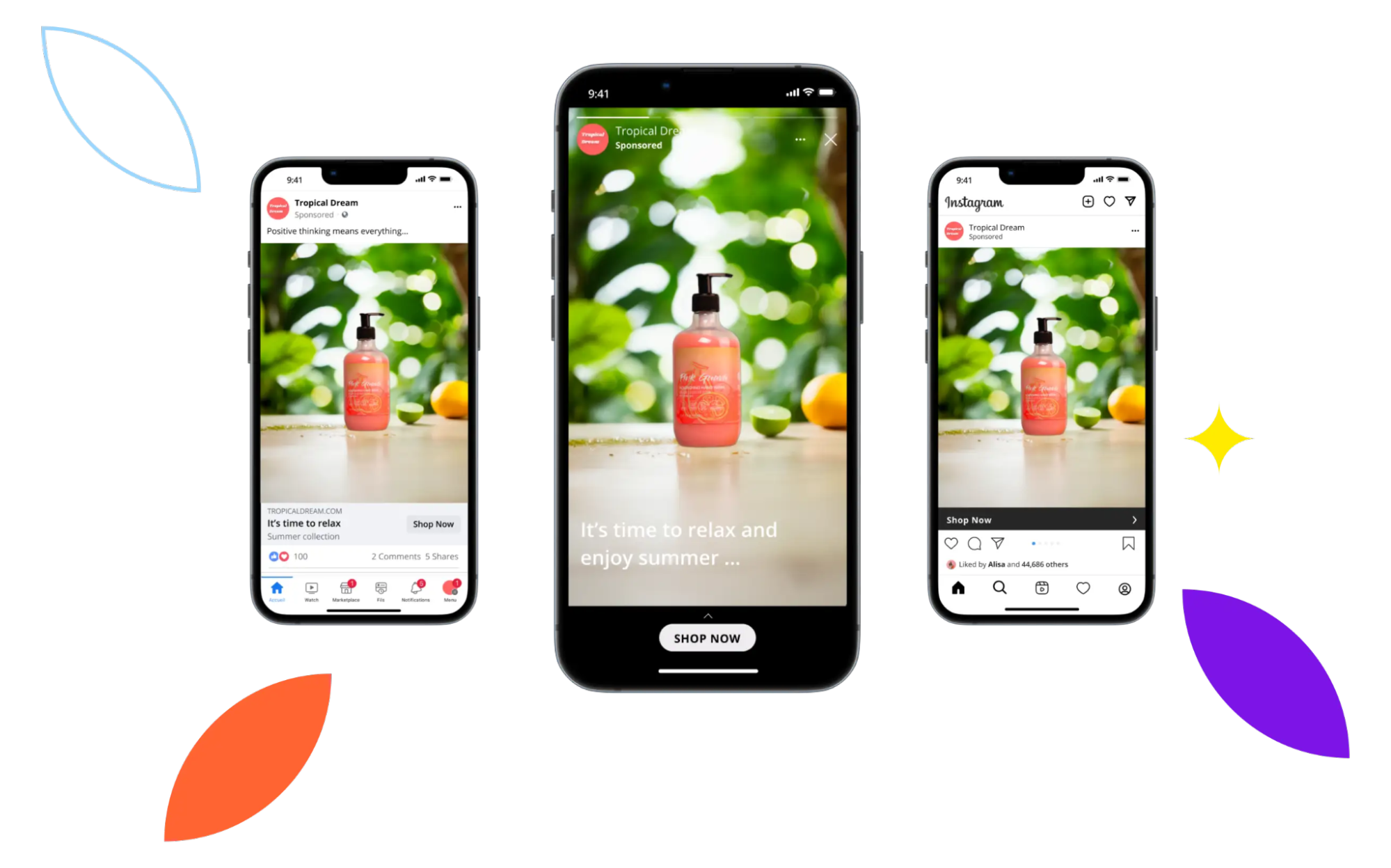 Example 3 result of offsite advertising campaign.