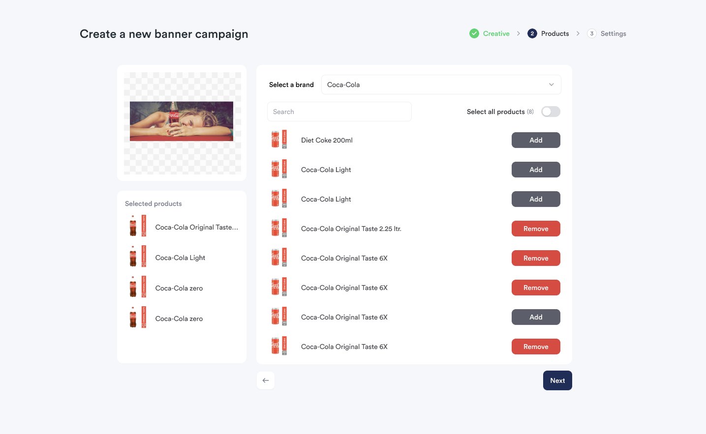 Step 4 of creating banners on Toppie