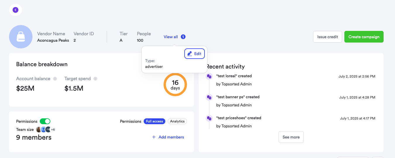 Toppie Analytics on DSP-side